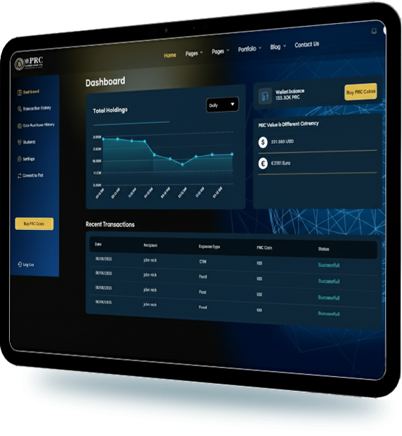 The PRC Copin Crypto Exchange For Parents And Students PRC Technologies Inc Arlington TX
