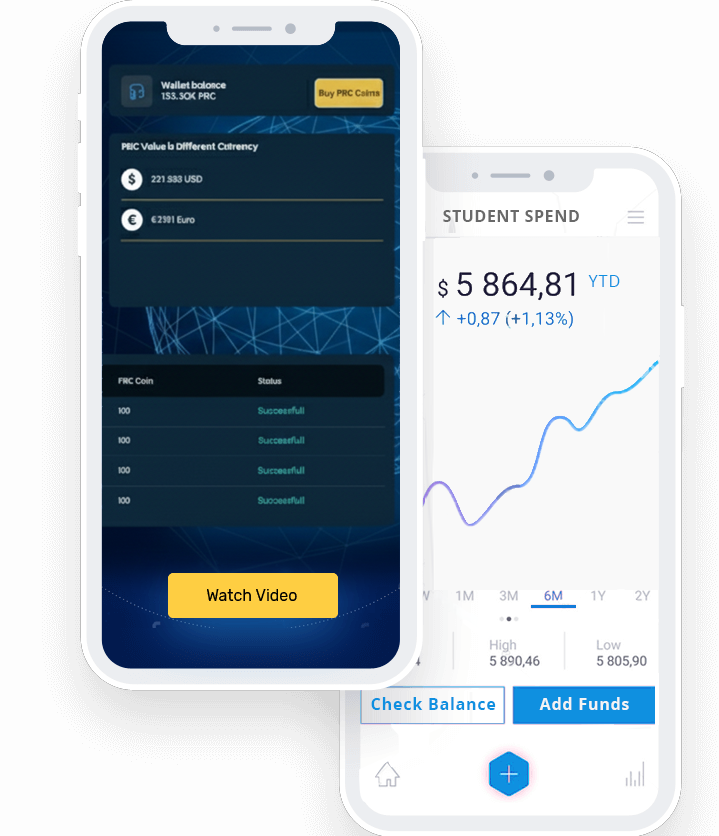 The PRC Crypto Coin Exchange App For Parents And Students PRC Technologies Inc